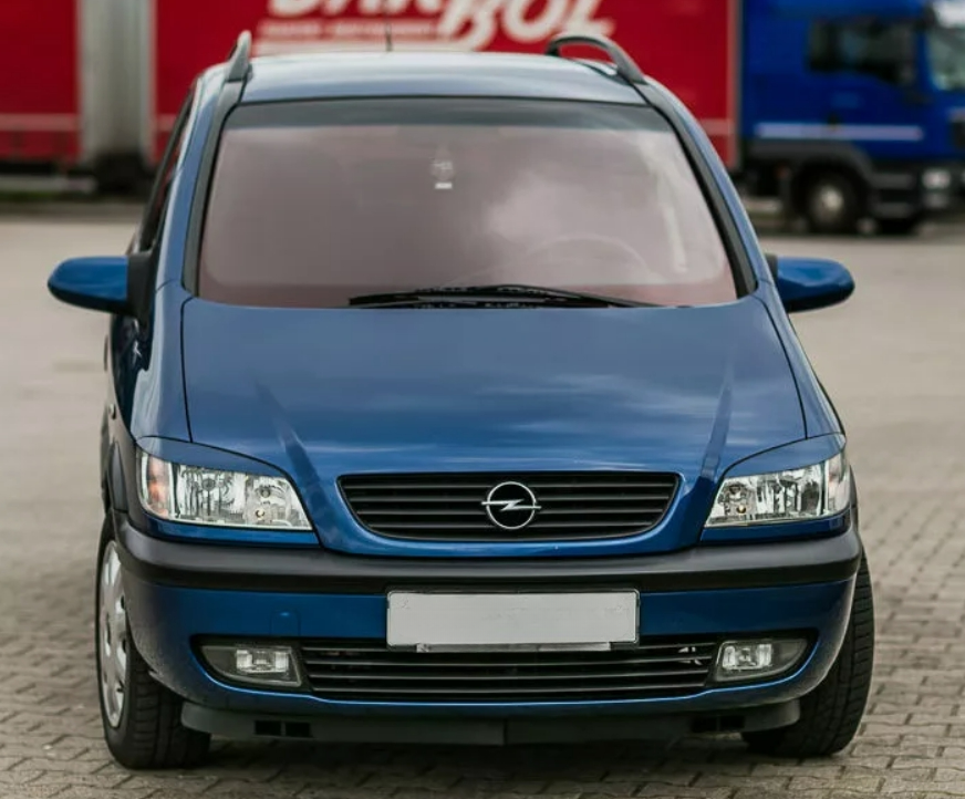 Palpebre fari per OPEL Zafira A 99-05 Plastica ABS, NUOVE