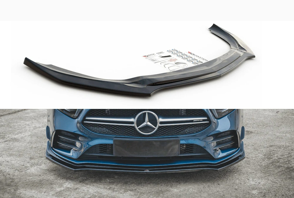 W177 Max V2 Labbro Anteriore Piano Nero Vuoto Plastica 2018 in poi