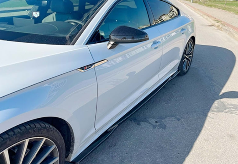 💫ART.2973 SS10-0018 Sotto Minigonne S/S Line V1 - Audi A5 S B9 FL SB 2019+💫