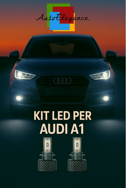 🔥KIT LED D3S 6000K BIANCO CANBUS – Anabbaglianti per Audi A1 Sportback🔥