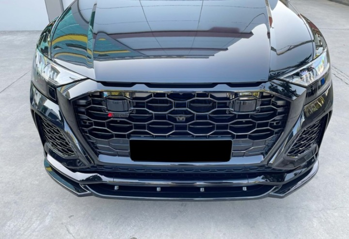 💫ART. 1791 SPLITTER Q8 2019-2023 RSQ8 NERO LUCIDO💫