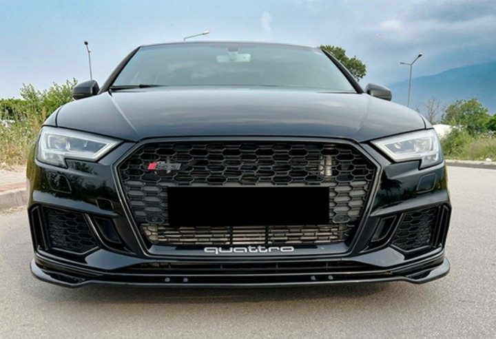 💫ART. 1788 SPLITTER A3 8V 2017-2020 RS3 NERO LUCIDO💫