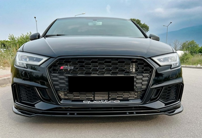 💫ART. 1788 SPLITTER A3 8V 2017-2020 RS3 NERO LUCIDO💫