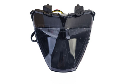 ⭐Fanale posteriore a LED per moto in vetro trasparente Fumo per Honda CBR250R ⭐
