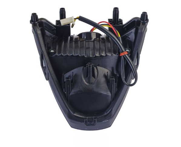 ⭐Fanale posteriore a LED per moto in vetro trasparente Fumo per Honda CBR250R ⭐