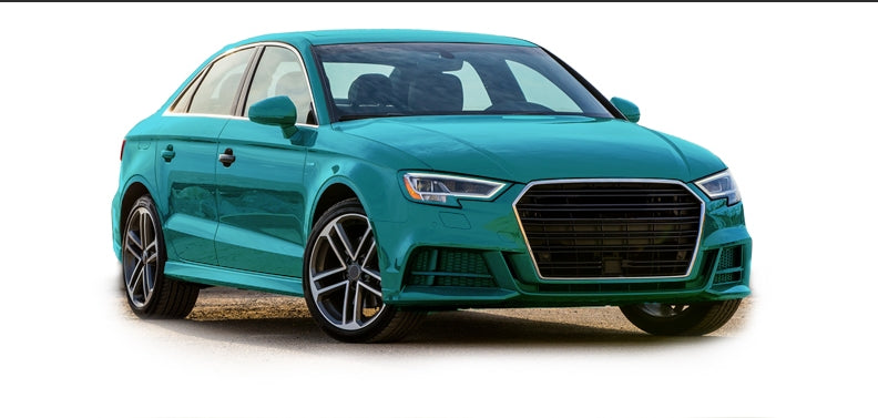 Front Grille RS3 Look for Audi A3 (8V) Hatchback Sportback Sedan Facelift (2016-2019) Gloss Black