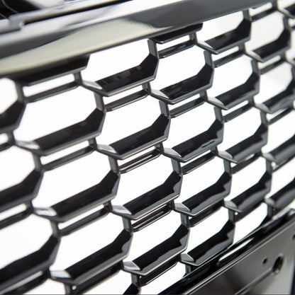 Front Grille RS3 Look for Audi A3 (8V) Hatchback Sportback Sedan Facelift (2016-2019) Gloss Black