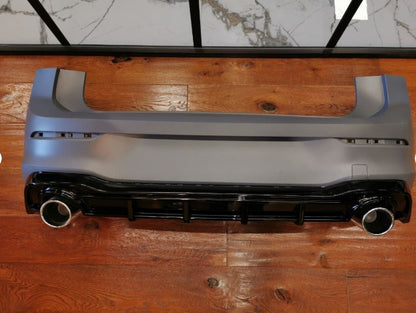 🔥DIFFUSORE POSTERIORE VW GOLF 8 19+ SOTTO PARAURTI TERMINALI GTI ABS 1+1🔥