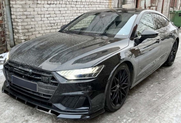 💫ART.3009 Splitter A Plus 4K S7 S Line V1 Style Audi A7 C8 2018+💫