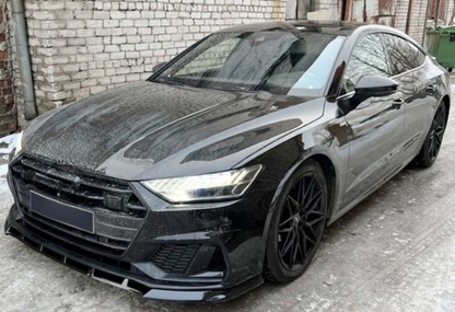 💫ART.3009 Splitter A Plus 4K S7 S Line V1 Style Audi A7 C8 2018+💫
