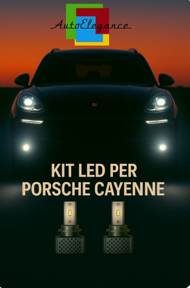 🔥KIT LED D3S 6000K BIANCO CANBUS – Anabbaglianti per Porsche Cayenne🔥