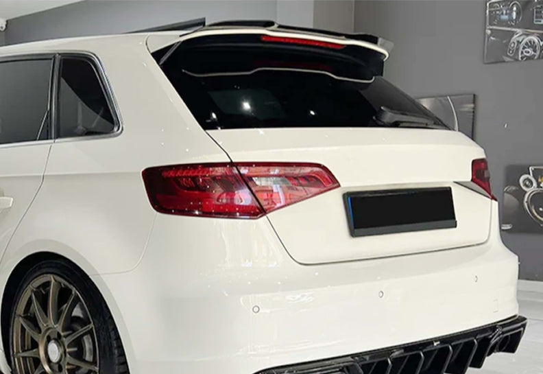 💫ART.3014 Spoiler S3/S Line Cap V1 Style Audi A3 S 8V FL SB 2017+💫