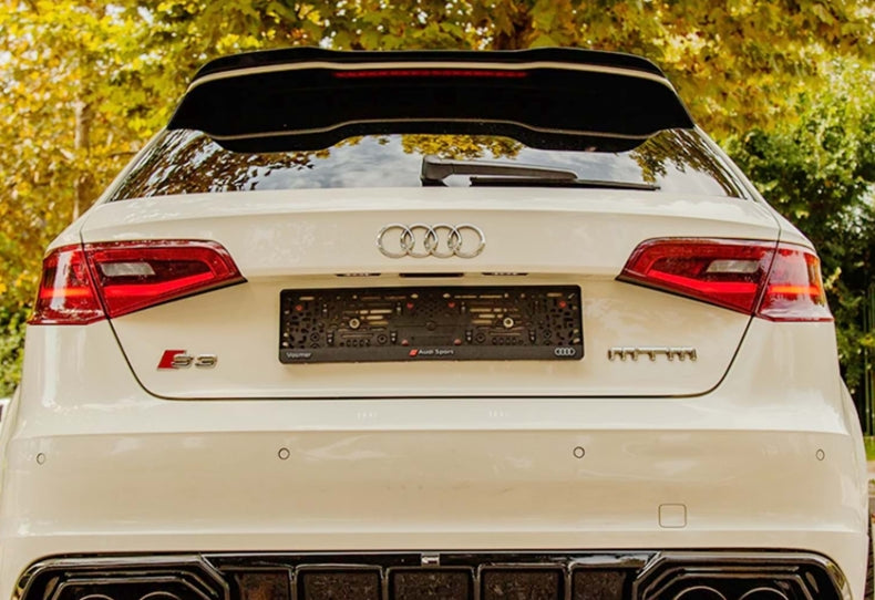 💫ART.3014 Spoiler S3/S Line Cap V1 Style Audi A3 S 8V FL SB 2017+💫