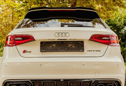 💫ART.3014 Spoiler S3/S Line Cap V1 Style Audi A3 S 8V FL SB 2017+💫