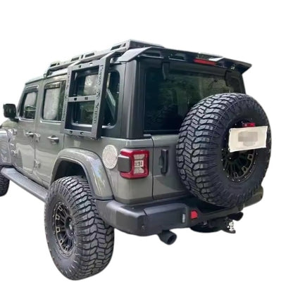 🔥SPOILER POSTERIORE TETTO AUTO CON LUCE FANALI PER JEEP WRANGLER JK JL 18-24🔥