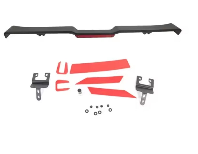 🔥SPOILER POSTERIORE TETTO AUTO CON LUCE FANALI PER JEEP WRANGLER JK JL 18-24🔥
