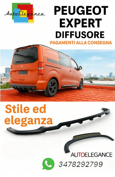 ⭐DIFFUSORE (con barre verticali) ADATTO PER Peugeot Expert Mk3⭐