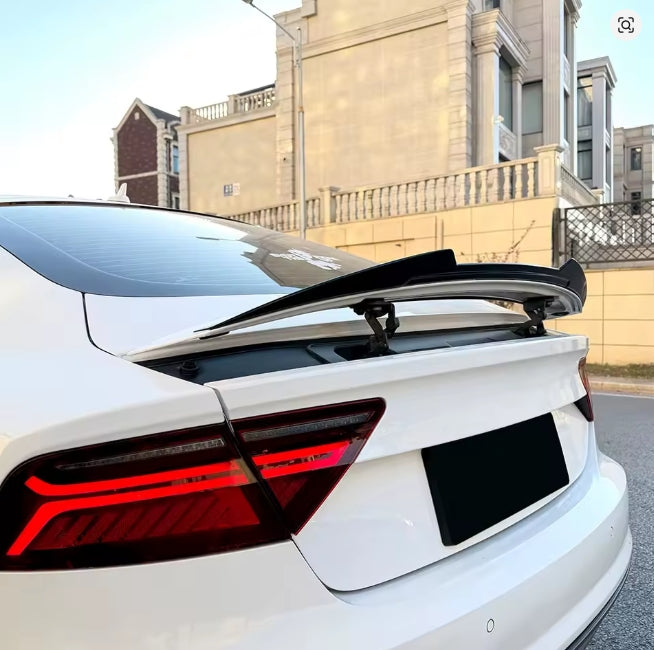 🔥SPOILER POSTERIORE STILE M4 NERO LUCIDO BAGAGLIAIO PER Audi A7 S7 C7 11-17🔥