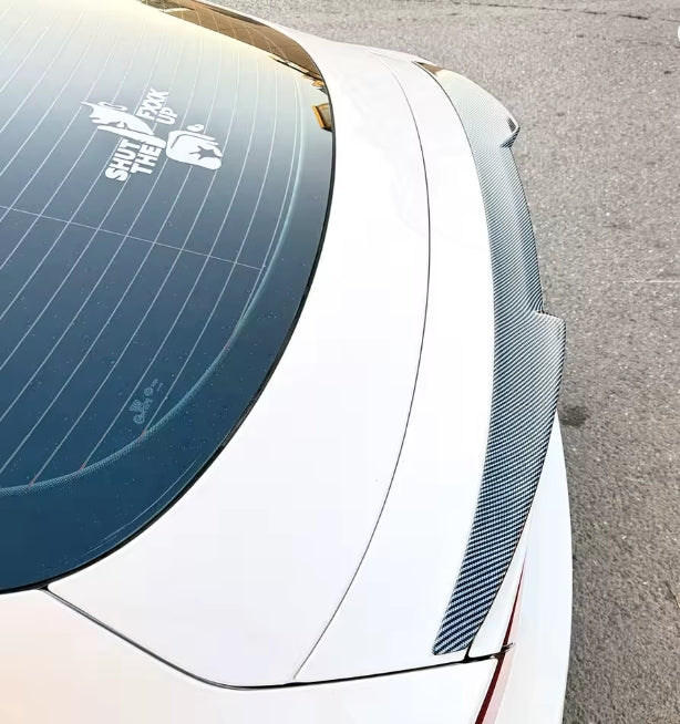 🔥SPOILER POSTERIORE STILE M4 NERO LUCIDO BAGAGLIAIO PER Audi A7 S7 C7 11-17🔥