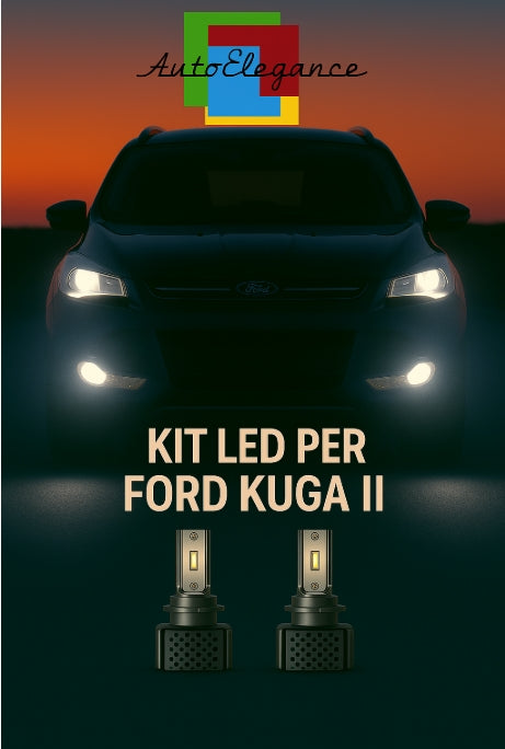 🔥KIT LED D3S 6000K BIANCO CANBUS – Anabbaglianti per Ford Kuga II🔥