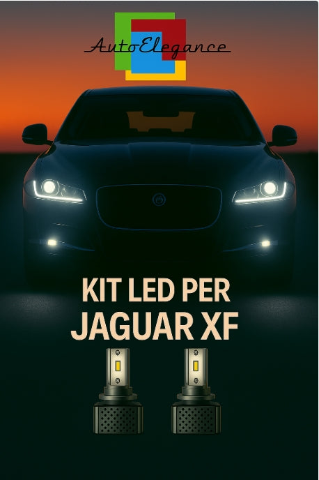 🔥KIT LED D3S 6000K BIANCO CANBUS – Anabbaglianti per Jaguar XF🔥