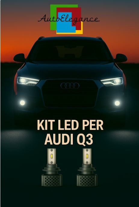 🔥KIT LED D3S 6000K BIANCO CANBUS – Anabbaglianti per Audi Q3🔥