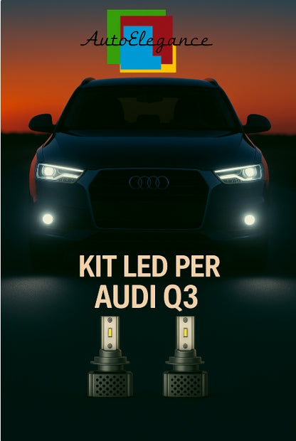 🔥KIT LED D3S 6000K BIANCO CANBUS – Anabbaglianti per Audi Q3🔥