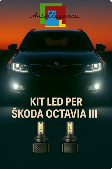 🔥KIT LED D3S 6000K BIANCO CANBUS – Anabbaglianti per Škoda Octavia III🔥 (Copia)