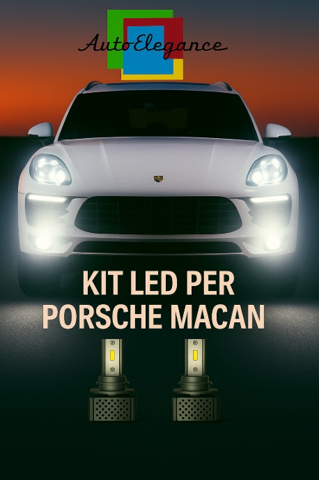 🔥KIT LED D3S 6000K BIANCO CANBUS – Anabbaglianti per Porsche Macan🔥