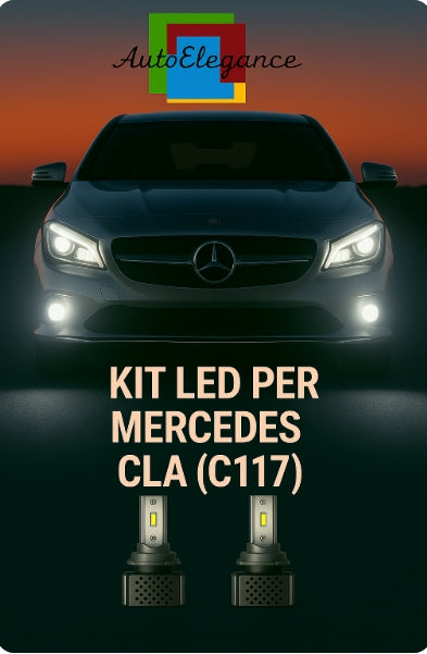 🔥KIT LED D3S 6000K BIANCO CANBUS – Anabbaglianti per Mercedes CLA X117🔥