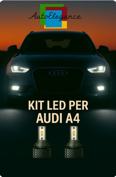 🔥KIT LED D3S 6000K BIANCO CANBUS – Anabbaglianti per Audi A4🔥
