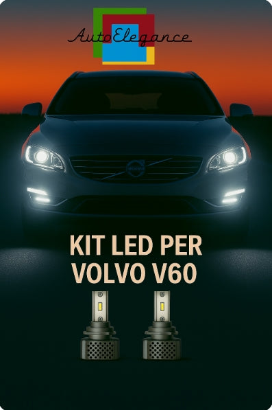 🔥KIT LED D3S 6000K BIANCO CANBUS – Anabbaglianti per Volvo V60🔥