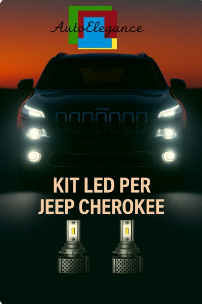 🔥KIT LED D3S 6000K BIANCO CANBUS – Anabbaglianti per Jeep Cherokee🔥