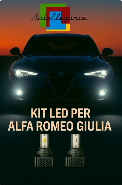 🔥KIT LED D3S 6000K BIANCO CANBUS – Anabbaglianti per Alfa Romeo Giulia🔥