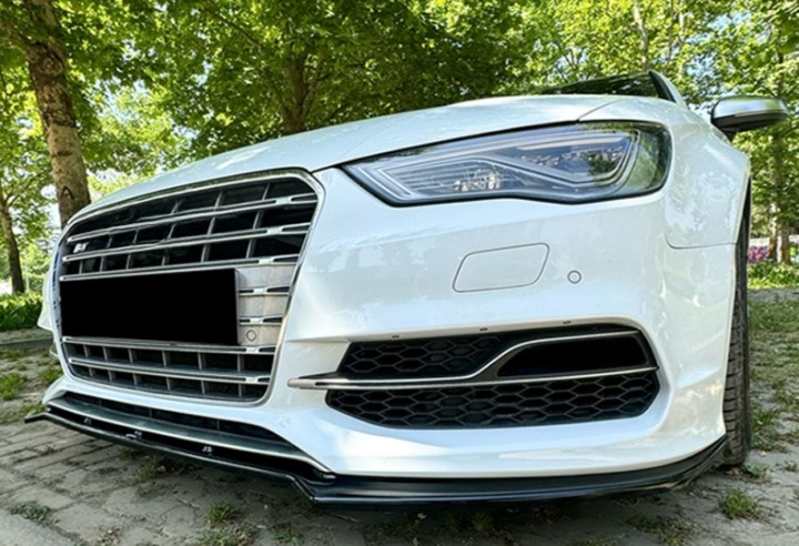 💫ART.3034 Splitter A Plus /S Line V2 Style Audi A3 S3 8V SD 2012+💫