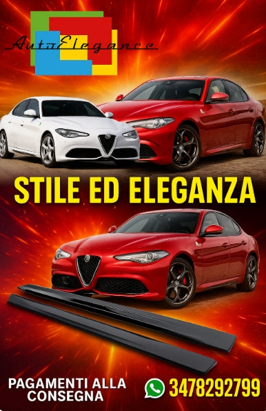 🔥2203 MINIGONNE ADATTO PER ALFA ROMEO GIULIA SPECIFICHE TOP QUALITY🔥
