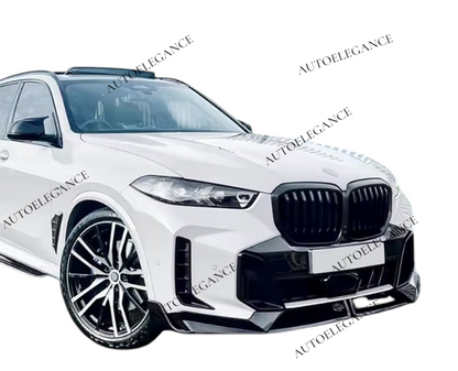 🔥SPLITTER ANTERIORE ADATTO PER BMW X5 G05 LCI M SPORT 2023+ NERO LUCIDO 🔥