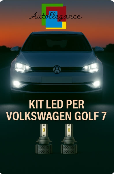 🔥KIT LED D3S 6000K BIANCO CANBUS – Anabbaglianti per Volkswagen Golf 7🔥