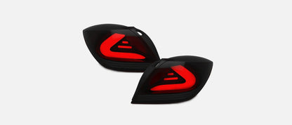 PER OPEL ASTRA H GTC FANALI POSTERIORI LED BLACK SMOKE
