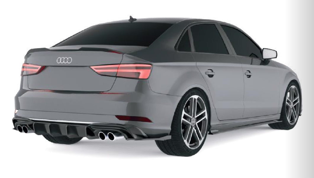 💫Spoiler Posteriore per Audi A3 / S-Line / S3 / RS3 8V Sedan (2013–2020)💫