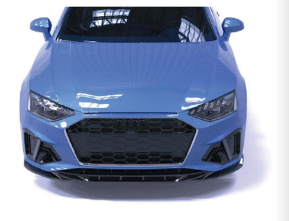 💫Splitter Anteriore per Audi A4 B9 S-Line / S4 Facelift (2019–2024) – Nero 💫