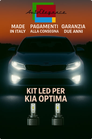🔥KIT LED D3S 6000K BIANCO CANBUS – Anabbaglianti per Kia Optima🔥