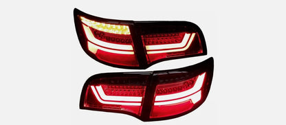 FANALI POSTERIORI LED AUDI A6 4F 04-11 FRECCE ANTERIORI RS + LUCE FRENO NERA