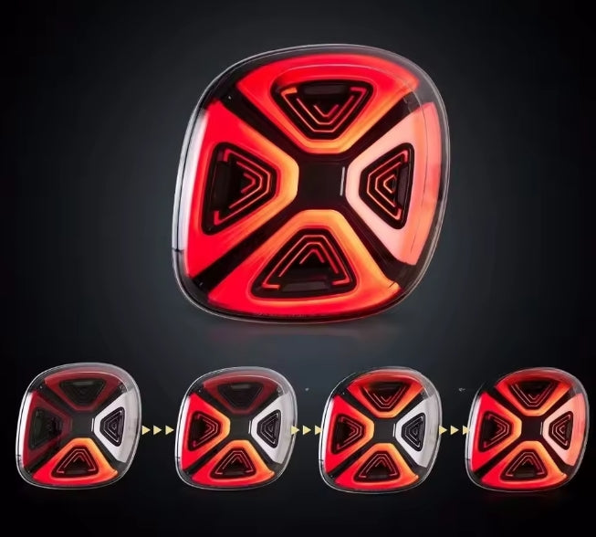 🔥ART.8860 FANALI POSTERIORI A LED PER SMART 453 FORTWO/FORFOUR 14-19🔥