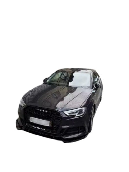 🔥ART.8852 GRIGLIA SPORTIVA RS3, NERO LUCIDO, PER AUDI A3 S3 SLINE 8V 17-19🔥