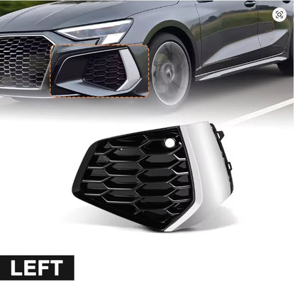 🔥ART.8857 GRIGLIA FENDINEBBIA PER AUDI A3 S-line ME PROFILO SATINATO COPPIA🔥