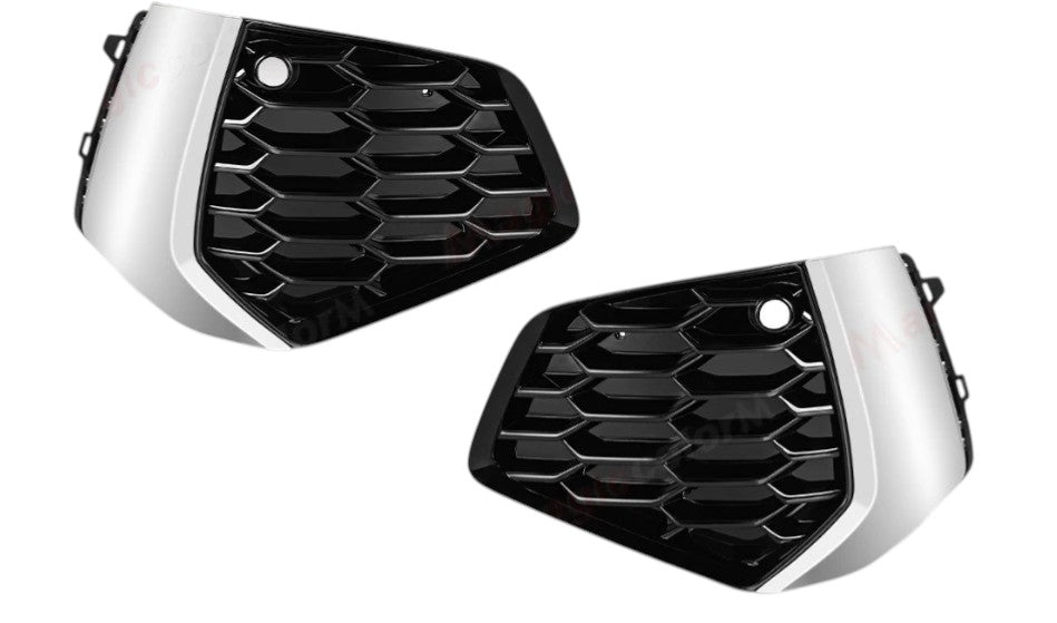 🔥ART.8857 GRIGLIA FENDINEBBIA PER AUDI A3 S-line ME PROFILO SATINATO COPPIA🔥
