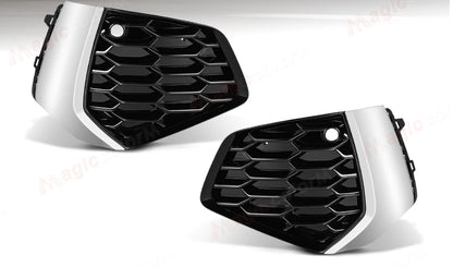 🔥ART.8857 GRIGLIA FENDINEBBIA PER AUDI A3 S-line ME PROFILO SATINATO COPPIA🔥