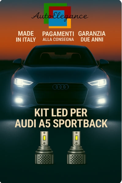 💫KIT LED D3S 6000K BIANCO CANBUS – Anabbaglianti per Audi A5 Sportback💫