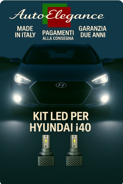 💫KIT LED D3S 6000K BIANCO CANBUS – Anabbaglianti per Hyundai i40💫